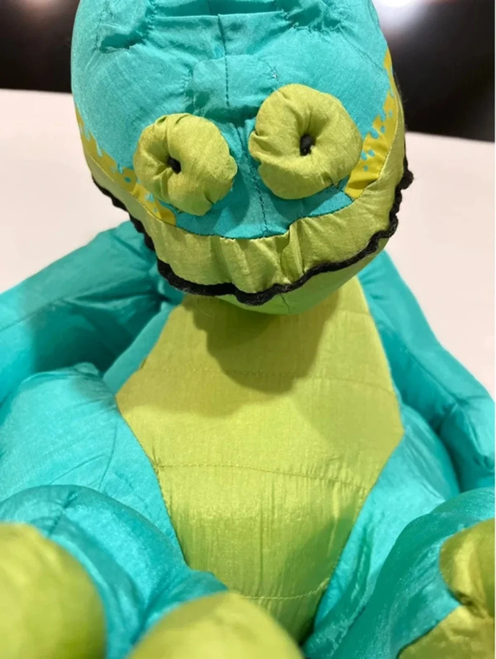 Publix Dinosaur Plush Mascot Publixaurus Green Nylon Pluffy Material 16 Inch